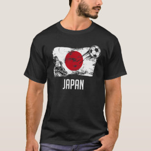 Japan Flag Jersey Japanese Soccer Team Japanese T-Shirt