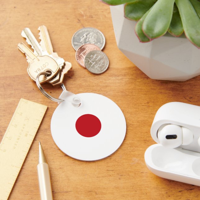 Japan flag keychain (Desk)