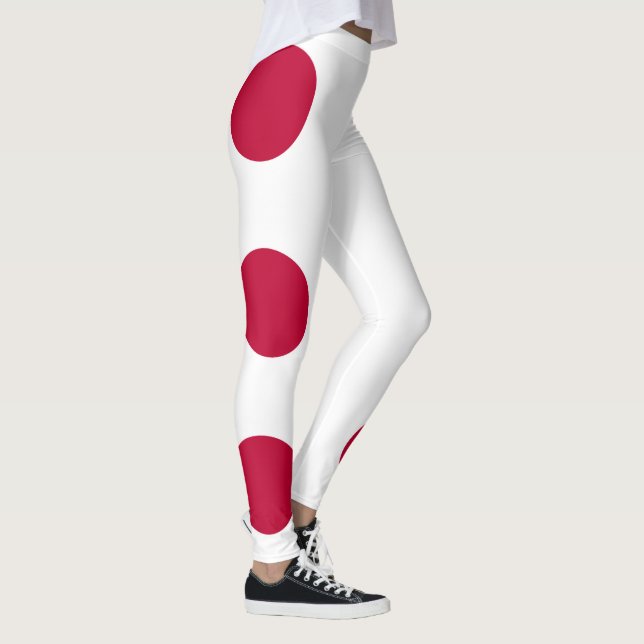 Japan Flag Leggings (Right)