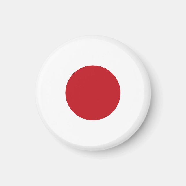 Japan flag magnet (Front)