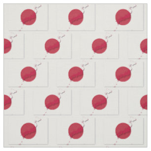 JAPAN Flag Map Outline Fabric