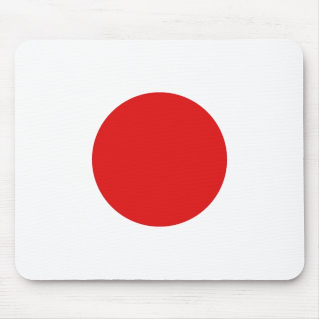 Japan Flag Mousepad (Front)