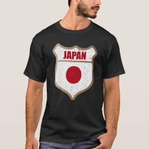 Japan Flag Patch For Japanese And Who Love Japan T-Shirt