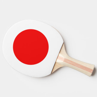 Japan Flag Ping Pong Paddle