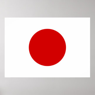 Japan Flag Poster