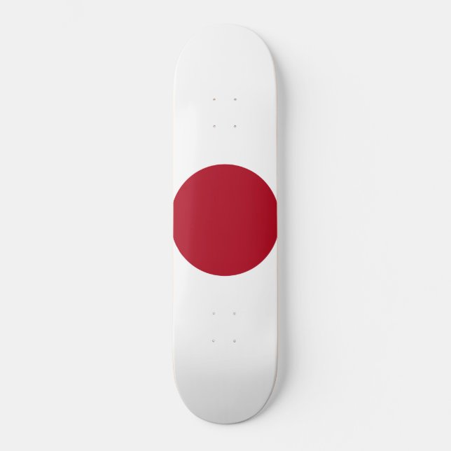 Japan Flag Skateboard (Front)