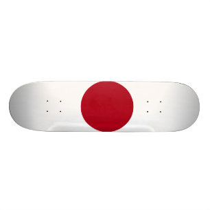 Japan Flag Skateboard