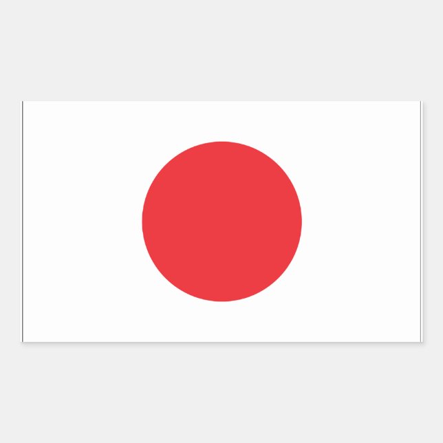 Japan Flag Sticker (Front)
