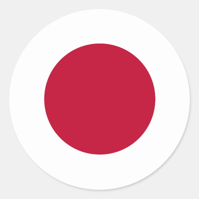 Japan Flag Sticker (Front)