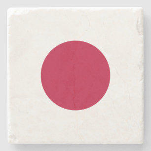 Japan Flag Stone Coaster