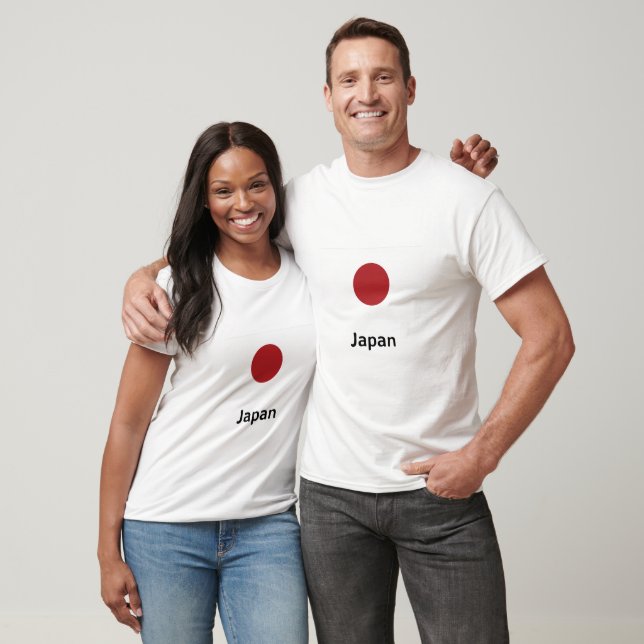 Japan Flag T-Shirt (Unisex)
