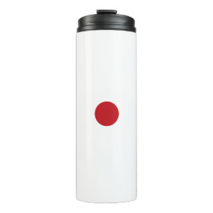 Japan flag thermal tumbler