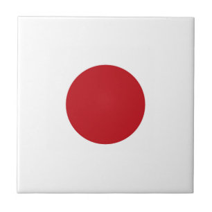 Japan flag tile