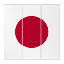 Japan Flag Triptych