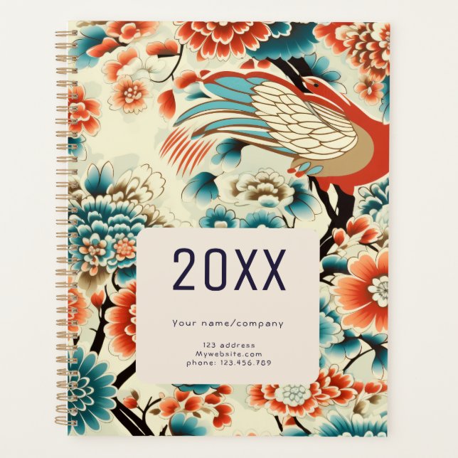 Japan folk art 2024 planner (Front)