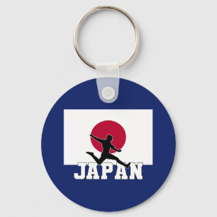 Japan Football Soccer Japan National Team Keychain