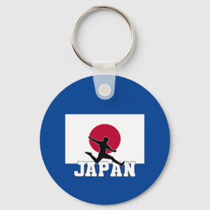 Japan Football Soccer National Team Keychain