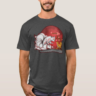 Japan Fox Moon T-Shirt