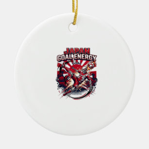 Japan Goal Energy Skeleton Striker Nations Creativ Ceramic Ornament