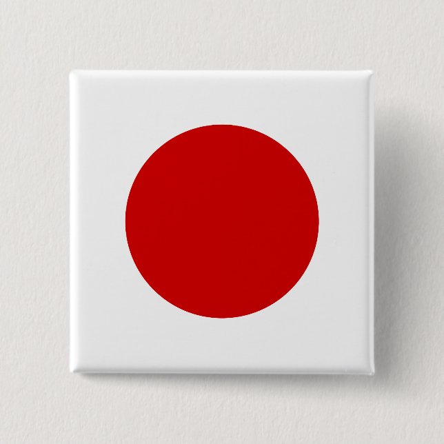 Japan High quality Flag 2 Inch Square Button (Front)
