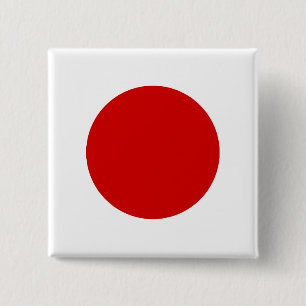 Japan High quality Flag 2 Inch Square Button