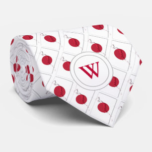 JAPAN HINOMARU Christian Scripture Monogram Tie