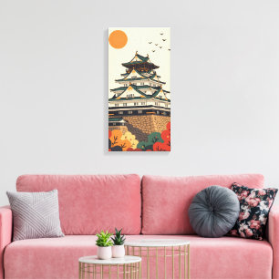 Japan Iga Ueno Castle Canvas Print