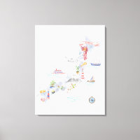 Japan Illustrated Map