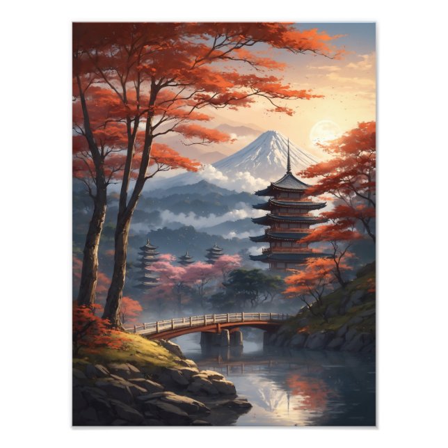 Japan Illustration Art#5 Photo Print (Front)