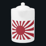 Japan Imperial Rising Sun Flag, Edo to WW2<br><div class="desc">The Rising Sun Flag is a Japanese flag (???, Kyokujitsu-ki) that consists of a red disc and sixteen red rays emanating from the disc. Like the Japanese national flag, the Rising Sun Flag symbolizes the sun. The flag was originally used by feudal warlords in Japan during the Edo period. It...</div>