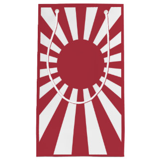 Japan Imperial Rising Sun Flag, Edo to WW2 Small Gift Bag