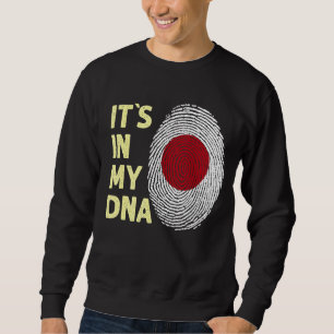 Japan In My Dna Japanese Flag Team Japan Sweatshirt