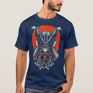 japan japanes art Samurai Mask T-Shirt