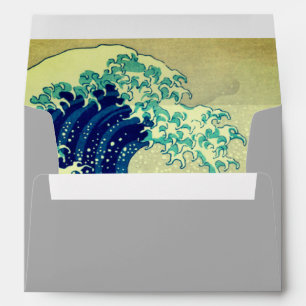 Japan - Japanese Art (Great Wave off Kanagawa) Envelope