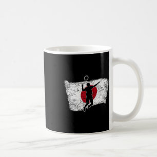 Japan Japanese Flag Dminton  Coffee Mug