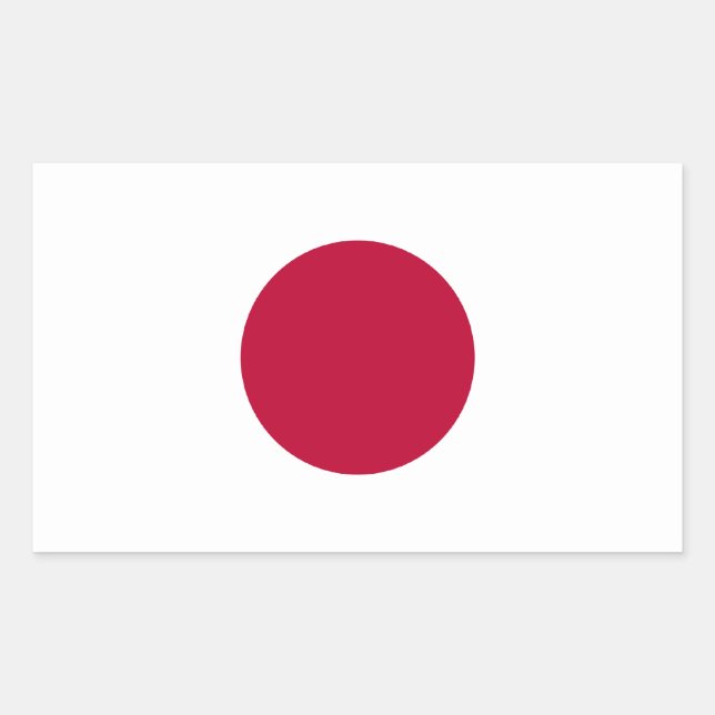 Japan/Japanese Flag Sticker (Front)