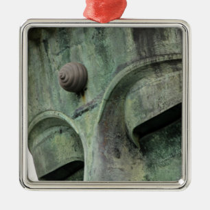 Japan, Kamakura. The Great Buddha of Kamakura, a Metal Ornament