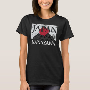 Japan Kanazawa Fuji san flag T-Shirt