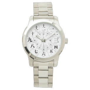 Japan kanji MANGA style [white face 2] Watch
