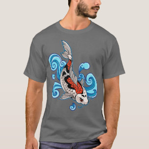 Japan Koi Fish Japanese Tattoo  T-Shirt