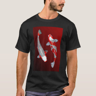 Japan Koi Japanese Fish Cherry Blossom 19 T-Shirt