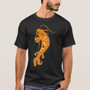 Japan Koi  Japanese Fish Cherry Blossom 40 T-Shirt