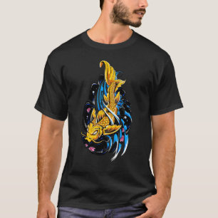 Japan Koi Japanese Fish Cherry Blossom 65 T-Shirt
