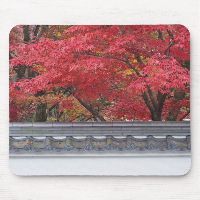 Japan, Kyoto, Autumn Colour at Eikando Temple Mouse Pad (Front)