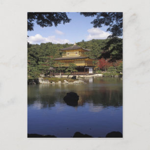 Japan, Kyoto, Golden Pavilion, Zen Temple Postcard
