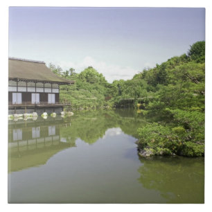 Japan, Kyoto, Japanese Garden of Heian Shrine 2 Tile