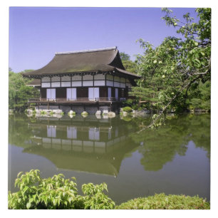 Japan, Kyoto, Japanese Garden of Heian Shrine Tile