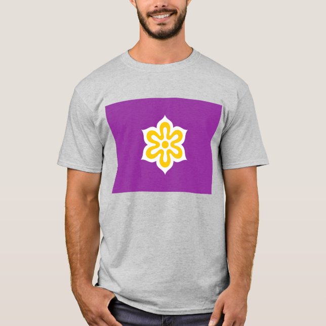 Japan Kyoto Prefecture Flag T-Shirt (Front)