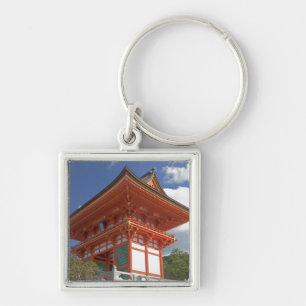 Japan, Kyoto, Soaring Gate of Temple Keychain