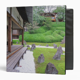 Japan, Kyoto. Stone garden in silence Binder